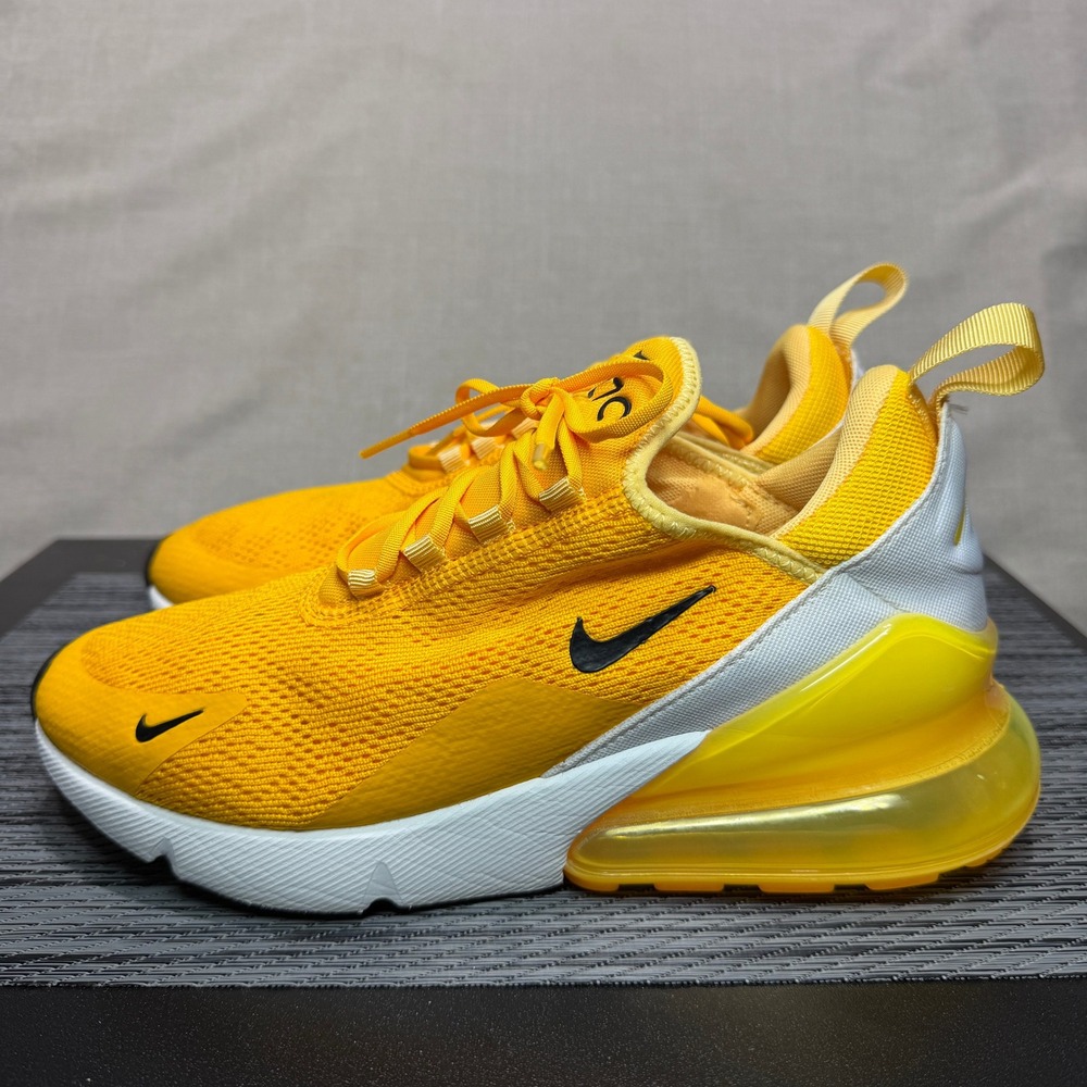 Nike Air Max 270 Shoes - Womens 8 - Yellow University Gold CK1675-700